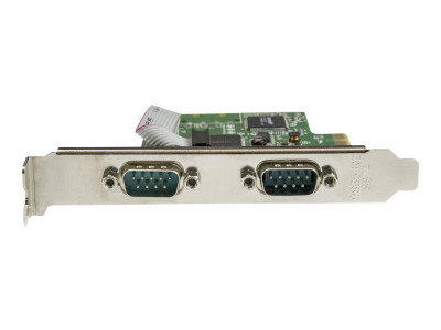 Startech : CARTE PCI EXPRESS A 2 PORTS SERIE DB9 RS232 - UART 16C1050