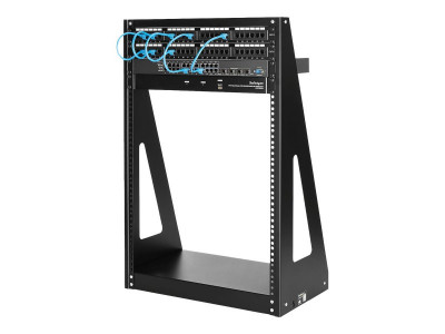 Startech : RACK de SERVEUR ROBUSTE 16U A CADRE OUVERT et 2 MONTANTS (9.30kg)
