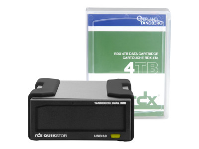 Tandberg : RDX EXT drive 4TB BLACK USB3+ RDX EXT drive 4TB BLACK USB3+