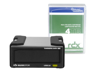 Tandberg : RDX EXT drive 4TB BLACK USB3+ RDX EXT drive 4TB BLACK USB3+