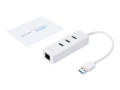 TP-Link : GIGAB ETHERNET NETWORK ADAPTER 3-PORT USB 3.0 HUB 1