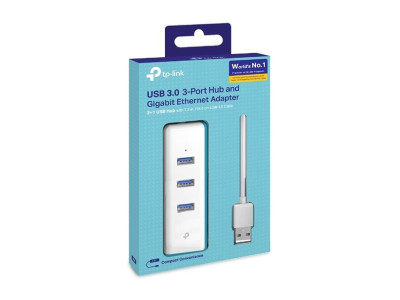 TP-Link : GIGAB ETHERNET NETWORK ADAPTER 3-PORT USB 3.0 HUB 1