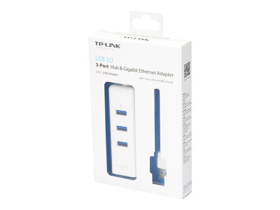 TP-Link : GIGAB ETHERNET NETWORK ADAPTER 3-PORT USB 3.0 HUB 1