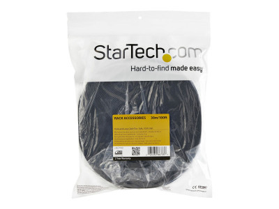 Startech : ATTACHES de cable A BOUCLES AUTO-AGRIPPANTES - 30 4 M