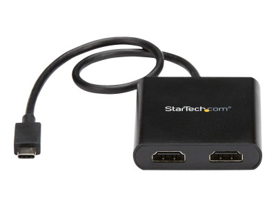 Startech : HUB MDT USB-C VERS 2 X HDMI- SPLITTER USB-C VERS 2 PORTS HDMI