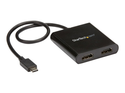 Startech : HUB MDT USB-C VERS 2 X HDMI- SPLITTER USB-C VERS 2 PORTS HDMI