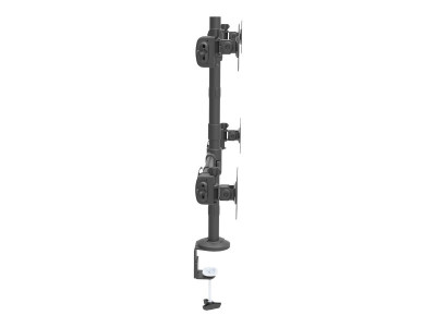 Startech : SUPPORT de BUREAU pour 4 ECRANS JUSQU A 27 - ACIER ROBUSTE (9.22kg)