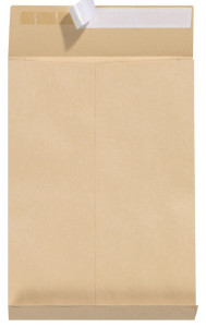 herlitz Pochette d'expédition avec soufflet, B4,sans fenêtre