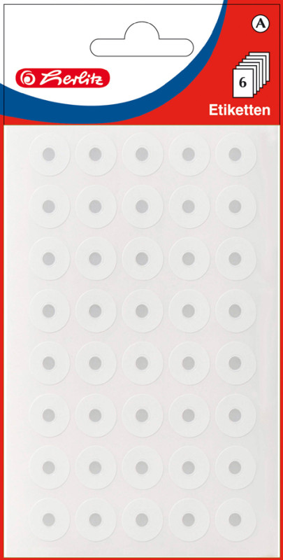 herlitz Oeillets de renforcement 13 mm, blanc,