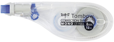TOMBOW roller correcteur MONO CT-YSE6, 6,0 mm x 12 m