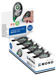 TOMBOW roller correcteur MONO CT-YT4 jetable, présentoir