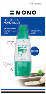 TOMBOW colle liquide MULTI Talent, avec 2 bout, contenu: