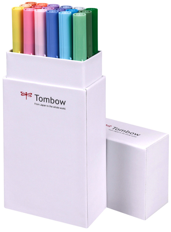 Tombow Kit de journaling créatif PASTEL, avec carnet