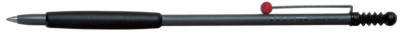 TOMBOW stylo à bille rétractable ZOOM 707, gris/noir, manche