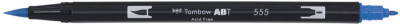 TOMBOW Feutre double pointe DUAL BRUSH PEN ABT, noir