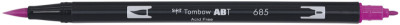 TOMBOW Feutre double pointe DUAL BRUSH PEN ABT, noir