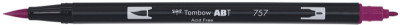 TOMBOW Feutre double pointe DUAL BRUSH PEN ABT, noir