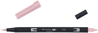 TOMBOW Feutre double pointe DUAL BRUSH PEN ABT, noir