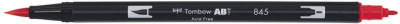 TOMBOW Feutre double pointe DUAL BRUSH PEN ABT, noir