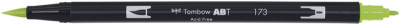 TOMBOW Feutre double pointe DUAL BRUSH PEN ABT, noir