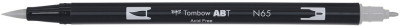 TOMBOW Feutre double pointe DUAL BRUSH PEN ABT, noir