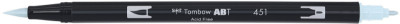 TOMBOW Feutre double pointe DUAL BRUSH PEN ABT, noir