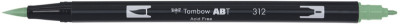 TOMBOW Feutre double pointe DUAL BRUSH PEN ABT, gris cool 3