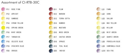 TOMBOW crayons de couleur Irojiten - Edition 2 , kit de 30,
