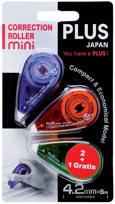 Roller de correction Mini Pocket Mouse Tipp-Ex®, 5 mm x 6 m acheter à prix  avantageux