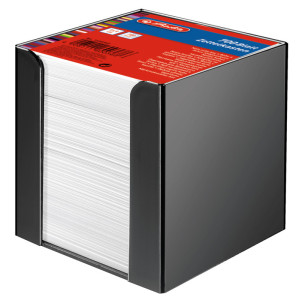 herlitz Boîtier pour bloc-notes, en plastique, 90 x 90 mm,