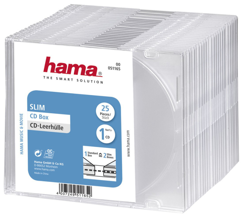 hama boîtier vide CD 