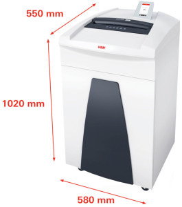 HSM destructeur de documents SECURIO P36i, coupe de fibres:
