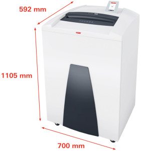 Destructeur de documents HSM SECURIO P44i, Partikelschnitt: 1,9x15 mm