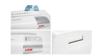 HSM Destructeur de documents shredstar S10, coupe en bandes: