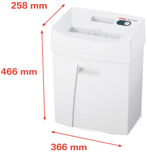 HSM Destructeur de documents PURE 220, taille de la bande: