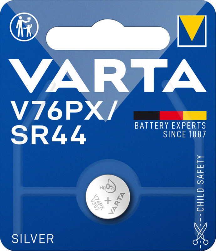 VARTA pile bouton oxyde argent 