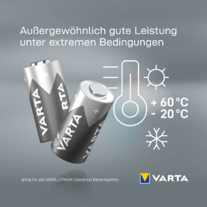 VARTA pile bouton/pile lithium 