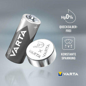 VARTA pile montre argent oxyde VARTA, V319 (SR64), 1,55 Volt