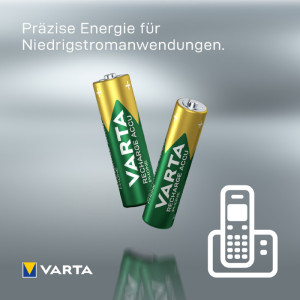 VARTA piles pour téléphone 