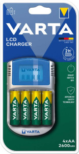 VARTA chargeur LCD Charger, avec adaptateur