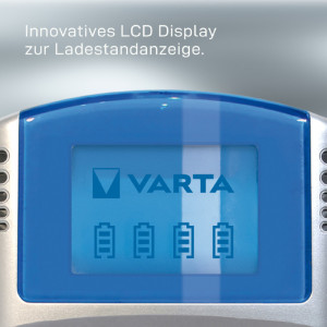 VARTA chargeur LCD Charger, avec adaptateur