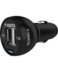 VARTA Chargeur allume-cigare USB 