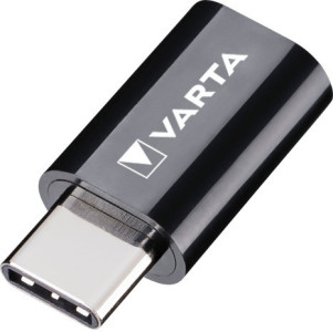 VARTA Adaptateur - micro-USB vers USB 3.1 type C