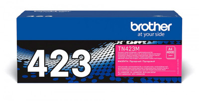 Toner original Brother TN-423M pour HL-L8260CDW, HC, magenta 4000 pages