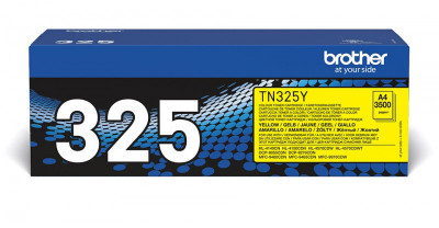 toner original brother TN-325Y pour HL-4150CDN HL-4570CDW, jaune 3500 pages