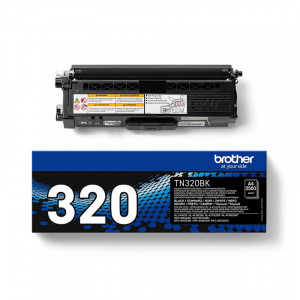 Toner original Brother TN-320BK pour HL-4150CDN, HL-4570CDW, noir 2500 pages