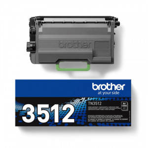 Toner original Brother TN-3512 pour HL-L6250DN HL-L6300DW, noir supermassif 12000 pages