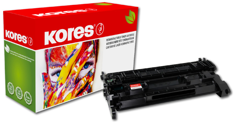 Kores toner G1207HCRB remplace hp Q7553X/Canon 715H, noir,HC