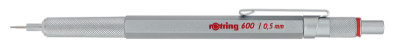 rotring Porte-mine 600, 0,5 mm, argent