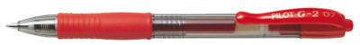 PILOT Stylo roller à encre gel G2 07, rouge